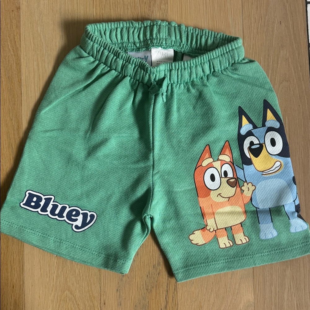 Zara Bluey boys Shorts NWT